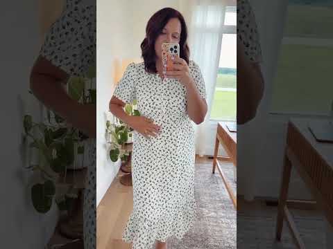 Dainty Floral Whimsical Midi Dress
