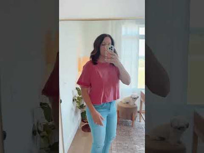 Everyday Basic Tee - Ash Pink
