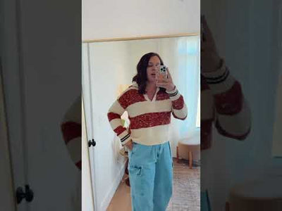 Teddie Collared Jersey Sweater