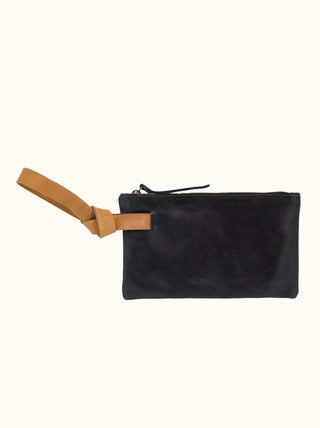 Able Rachel Wristlet - Black/Cognac