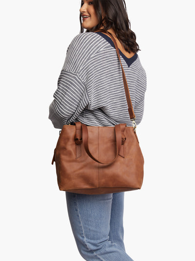 Able Rachel Utility Crossbody - Whiskey