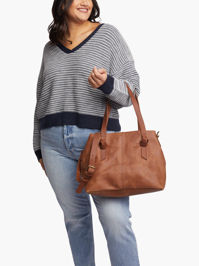 Able Rachel Utility Crossbody - Whiskey