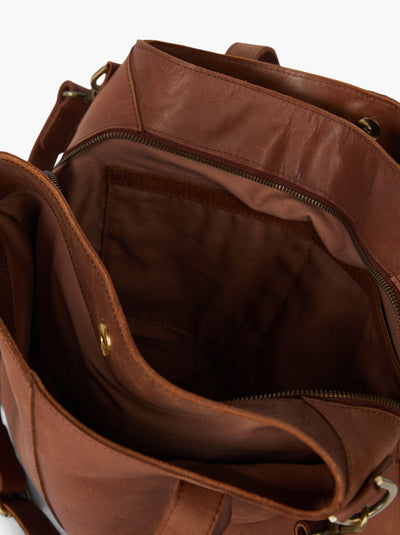 Able Rachel Utility Crossbody - Whiskey