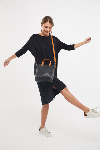 Able Abera Commuter- Black/Cognac