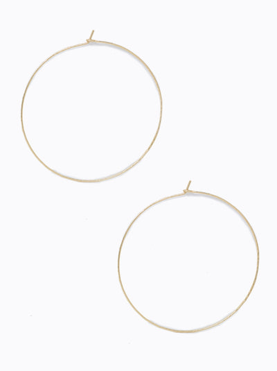 Able Luxe Hoops - 2.5"