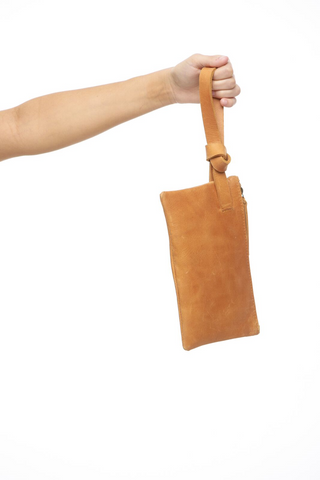 Able Rachel Wristlet - Cognac