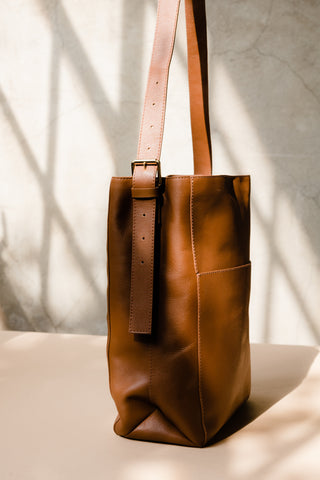 Able Jacklyn Work Tote- Whiskey