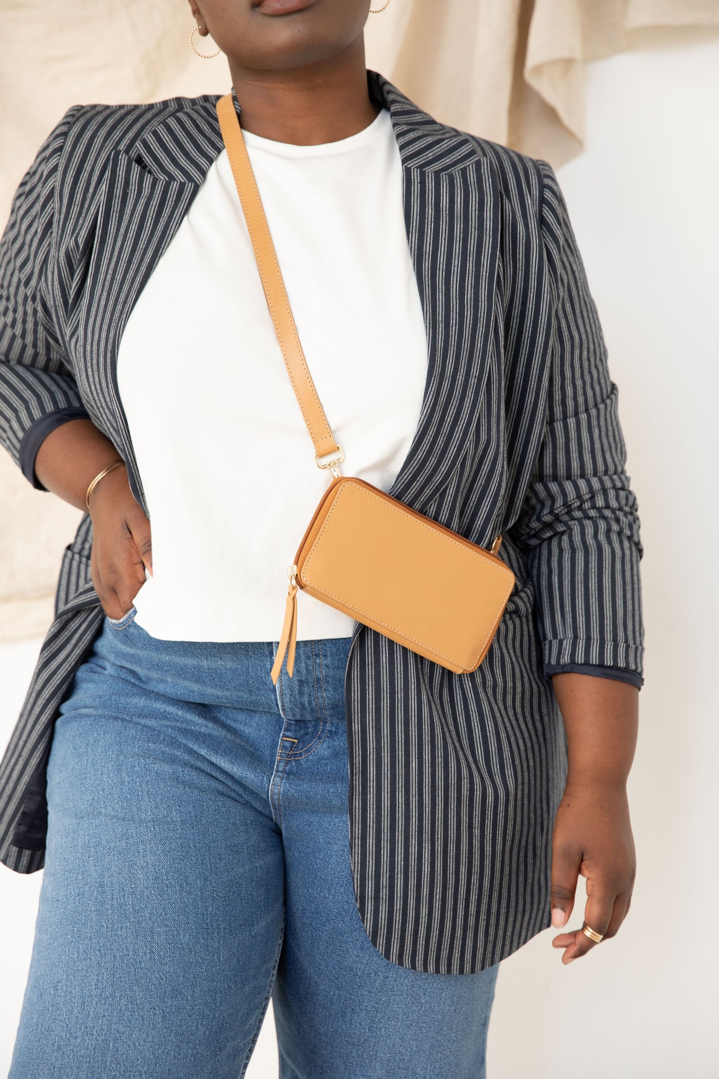 Able Amerie Continental Wallet - Cognac