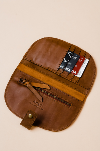 Able Marisol Wallet - Whiskey