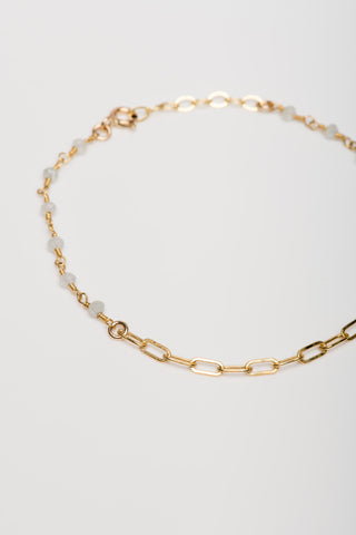 Able Aquamarine Duet Bracelet
