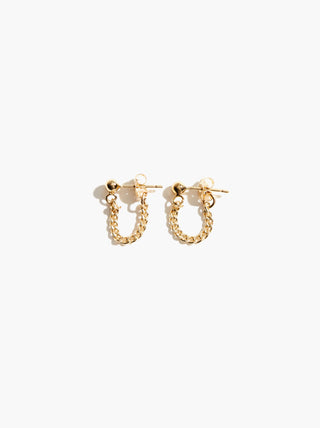 Able Curb Chain Earrings