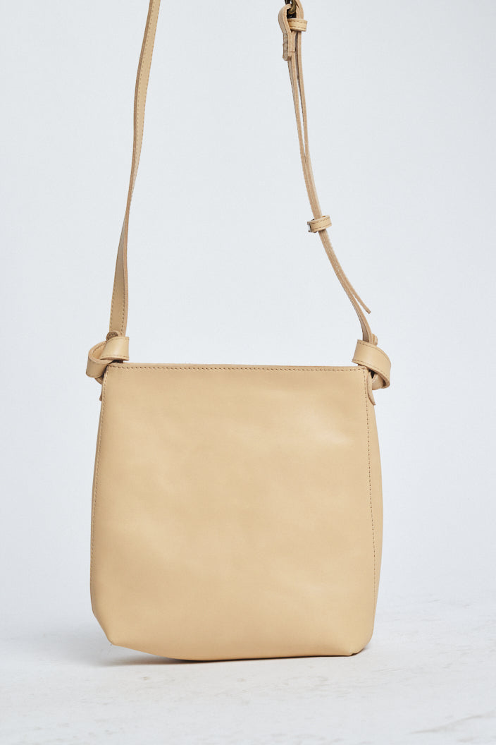 Able Cait Knotted Crossbody- Sand