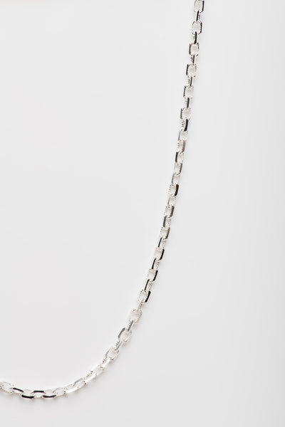 Able Textured Chain Necklace