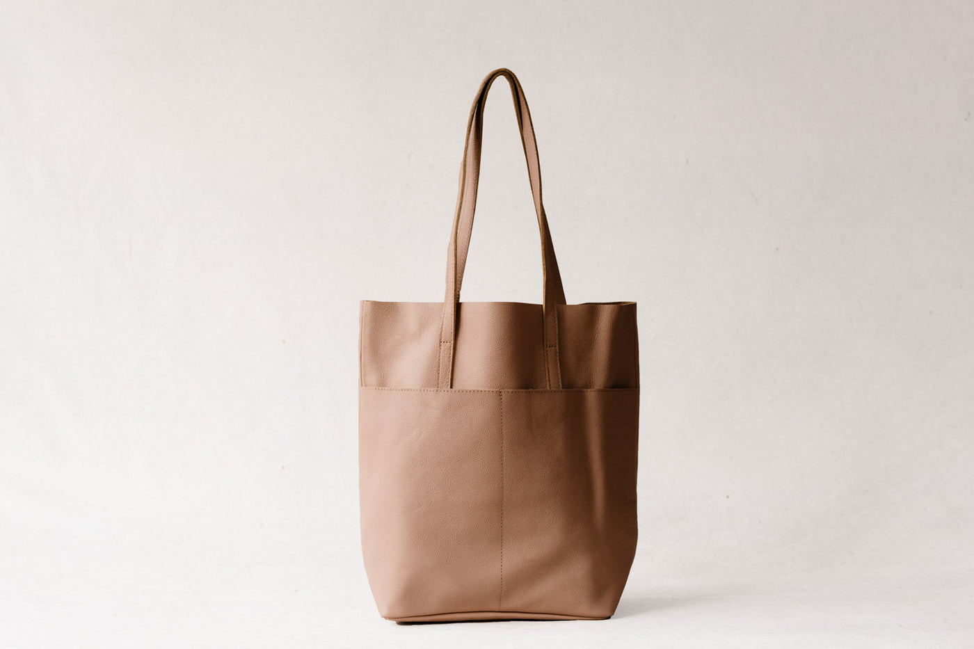 Able Selam Magazine Tote - Pebbled Rose Water