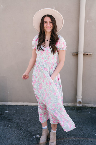 Nova Floral Dress