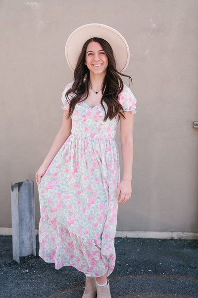 Nova Floral Dress