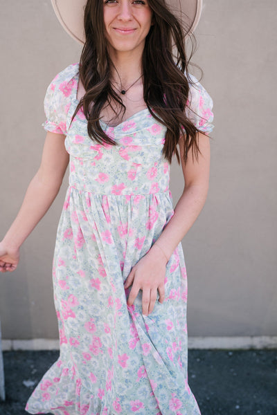 Nova Floral Dress
