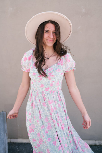 Nova Floral Dress