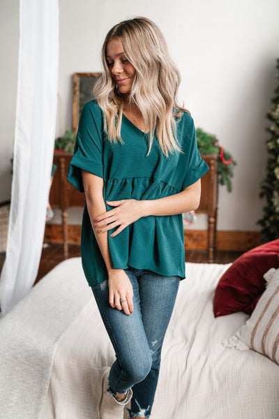 Kelly Peplum Top