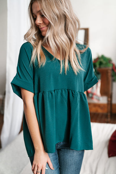 Kelly Peplum Top