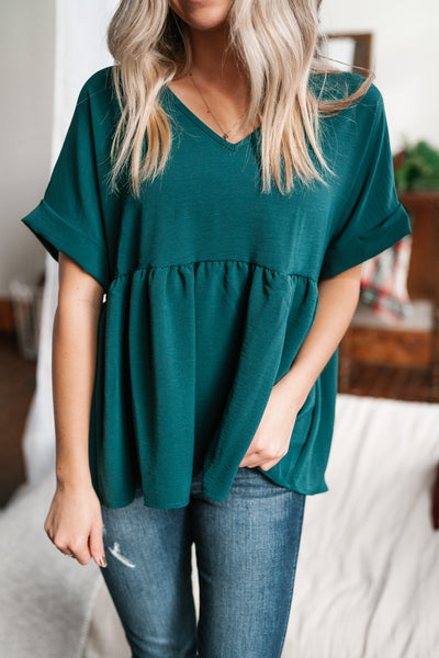 Kelly Peplum Top
