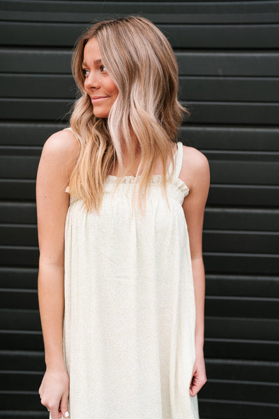 Wildflower Sage Floral Maxi Dress