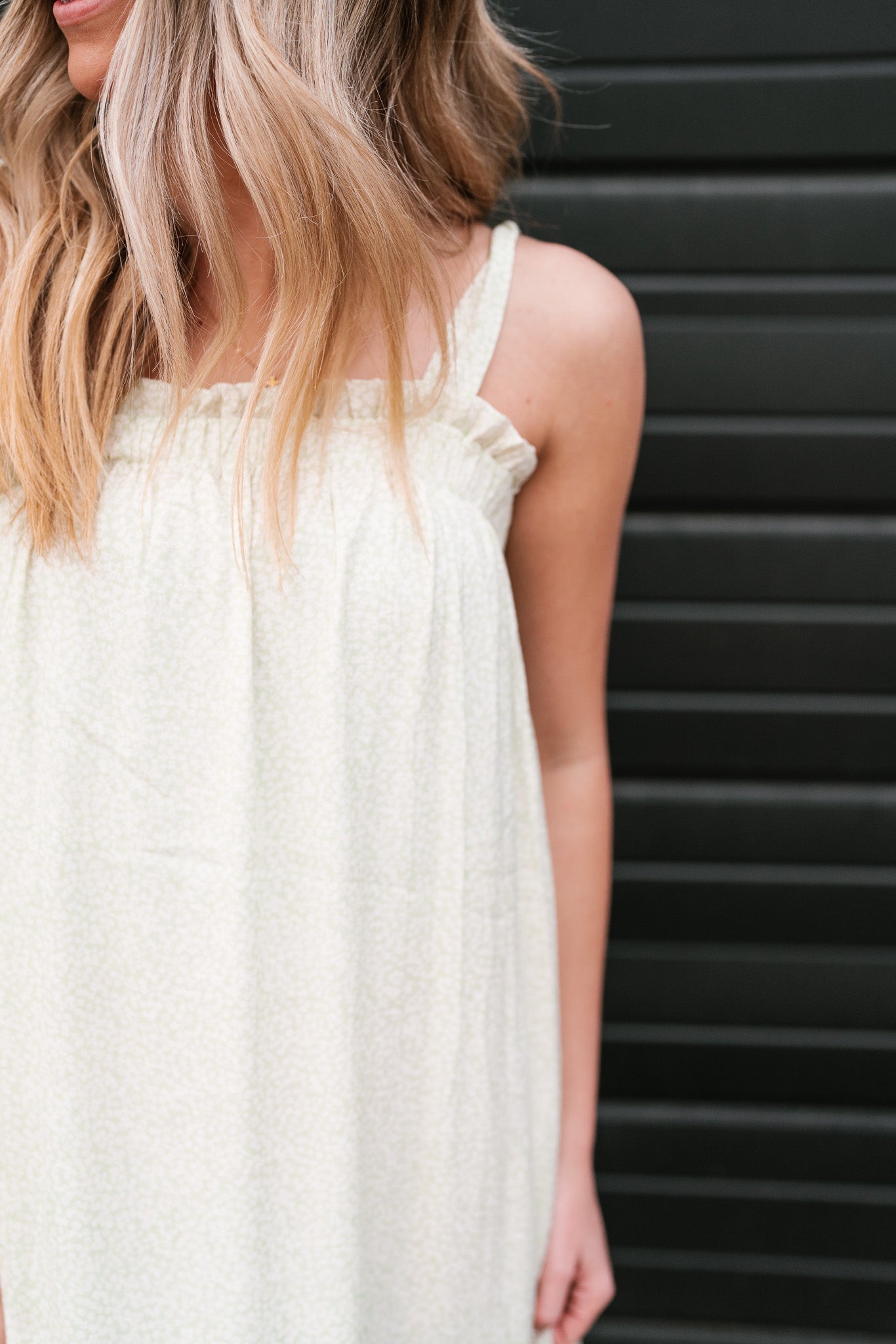 Wildflower Sage Floral Maxi Dress