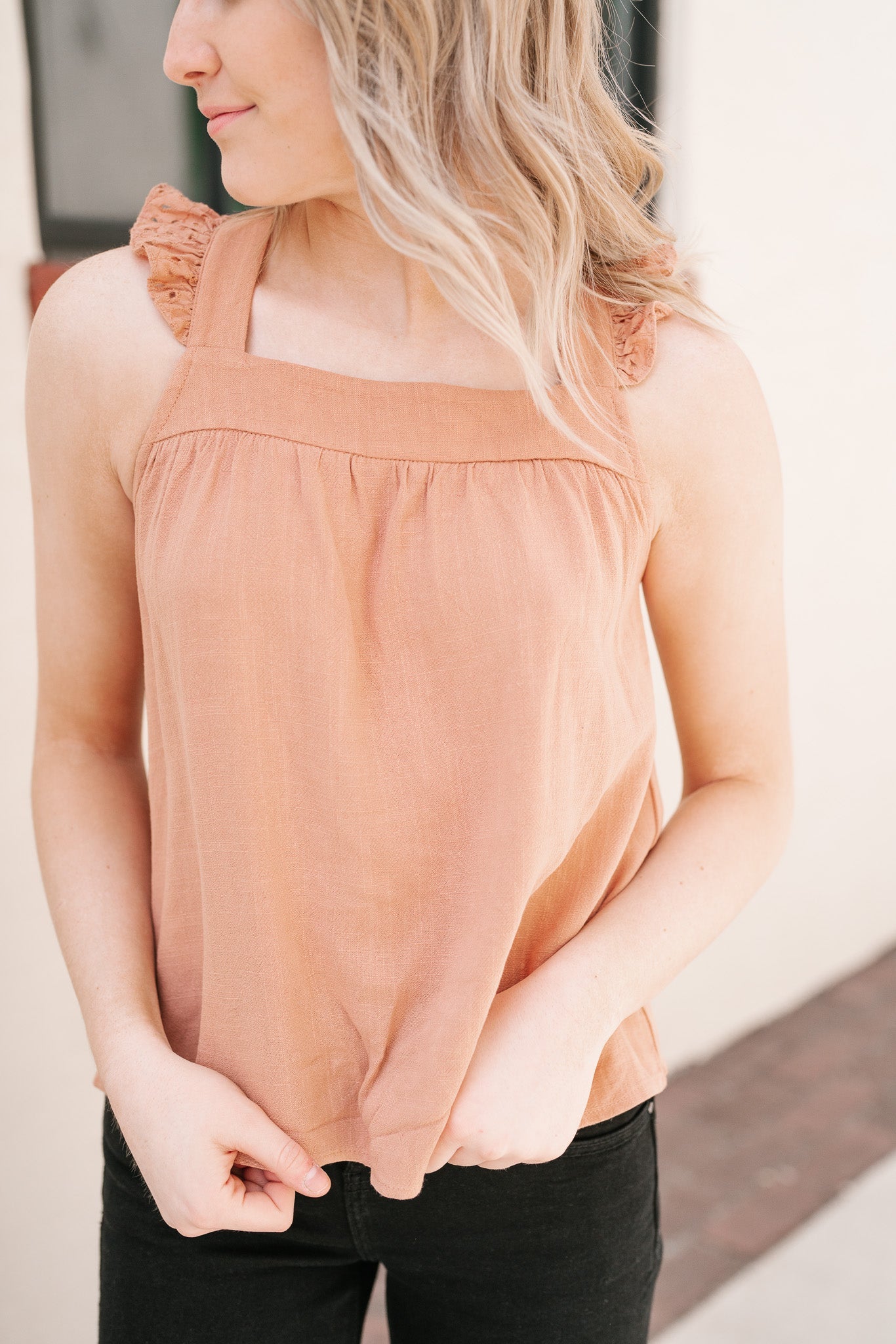 Masa Lace Sleeve Top