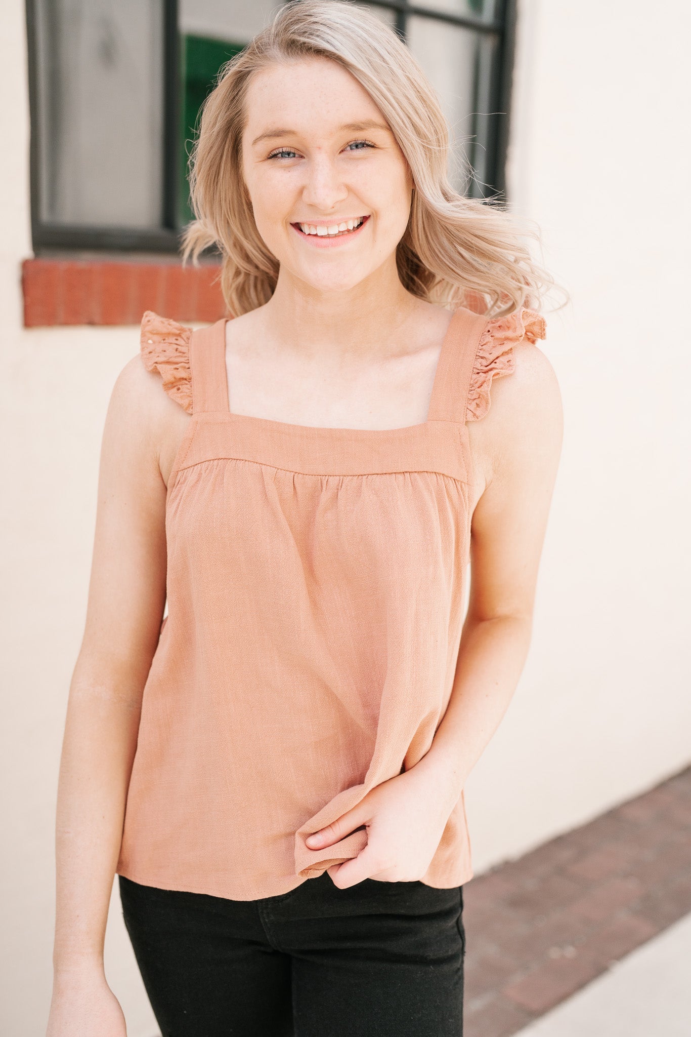 Masa Lace Sleeve Top