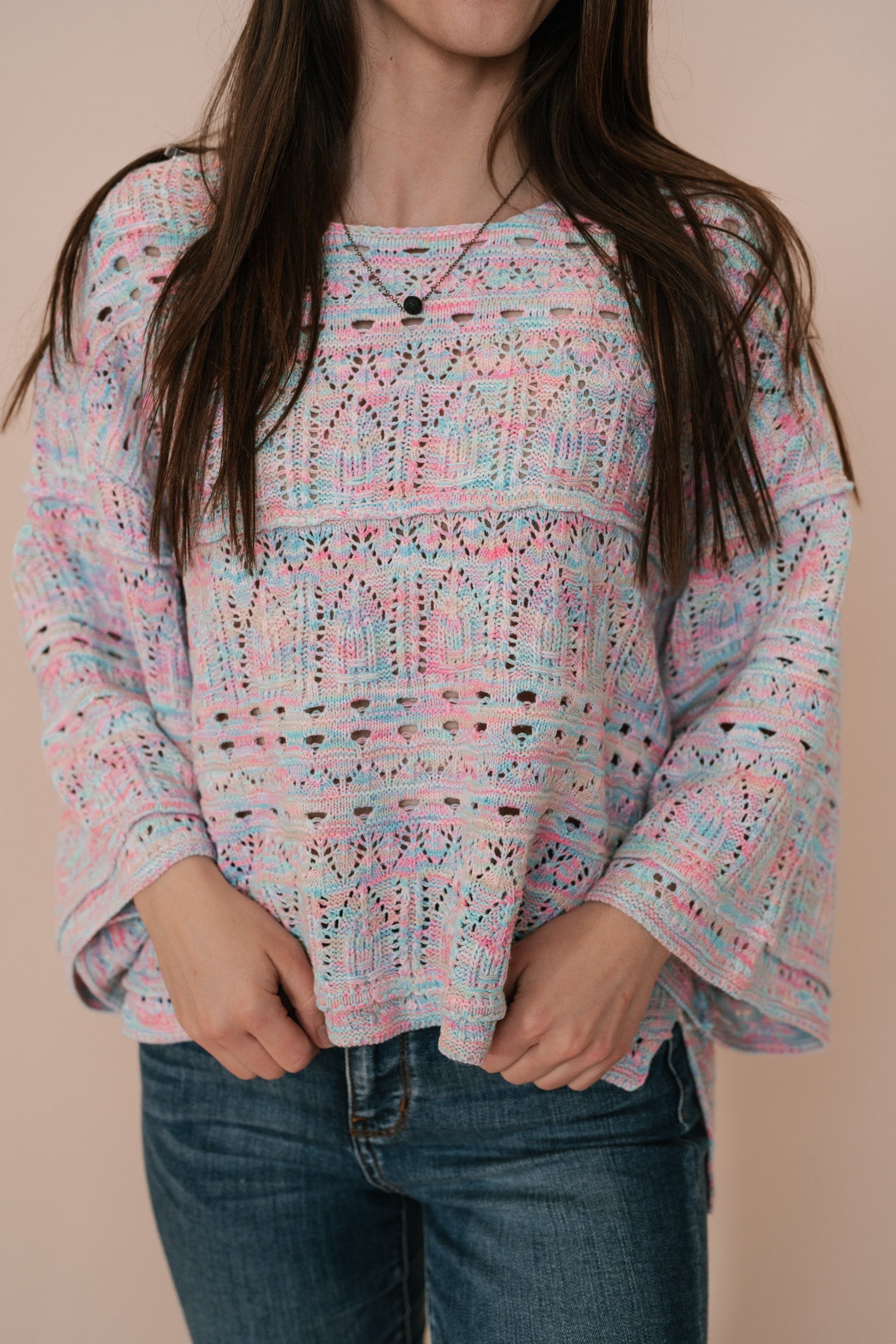 Brianna Cotton Candy Sweater