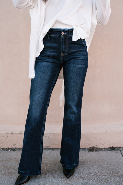 Kancan Kate High Rise Flare Jeans