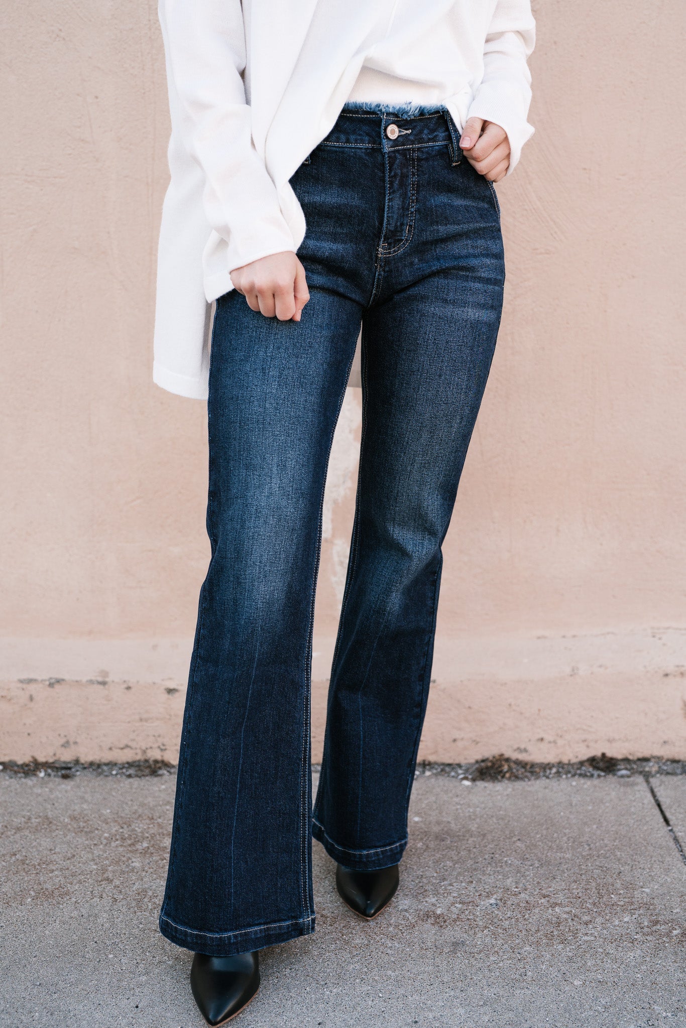 Kancan Kate High Rise Flare Jeans