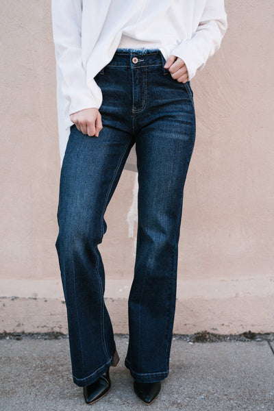 Kancan Kate High Rise Flare Jeans