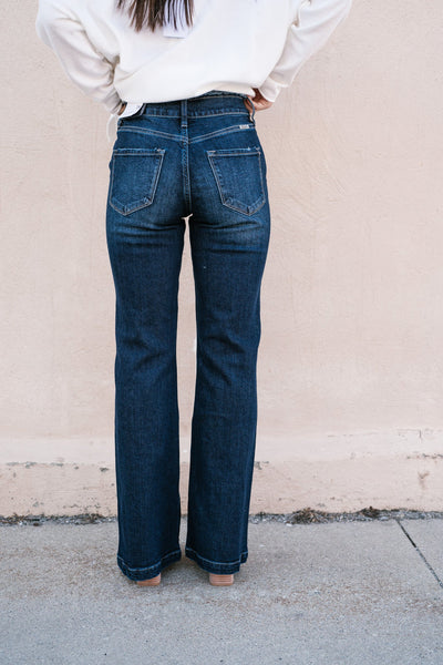 Kancan Kate High Rise Flare Jeans