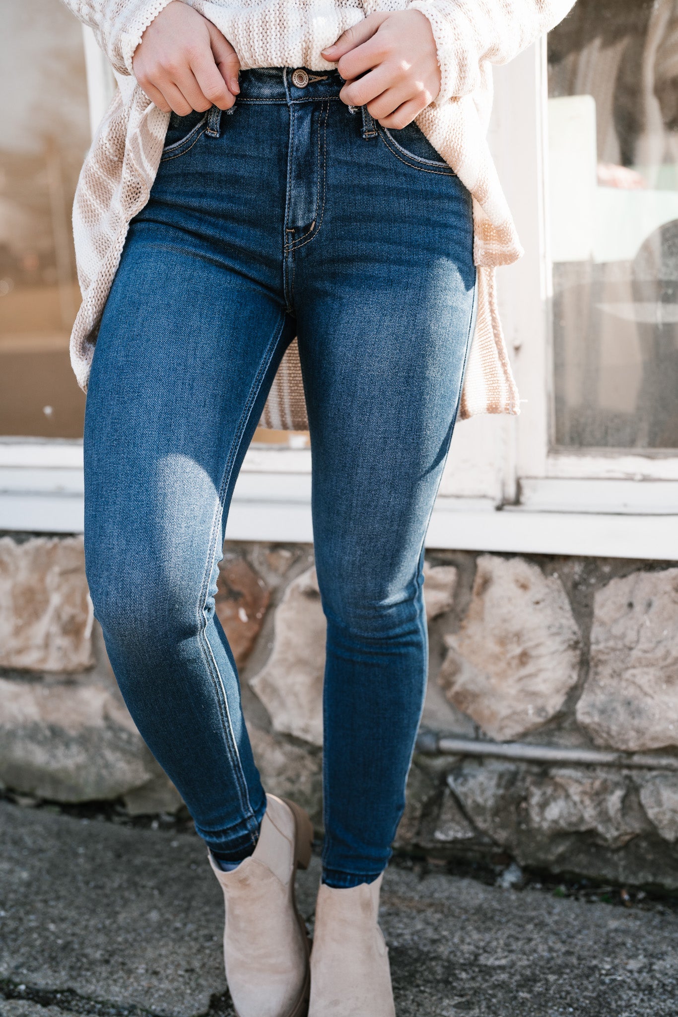 Kancan Sabrina High Rise Skinny Jeans
