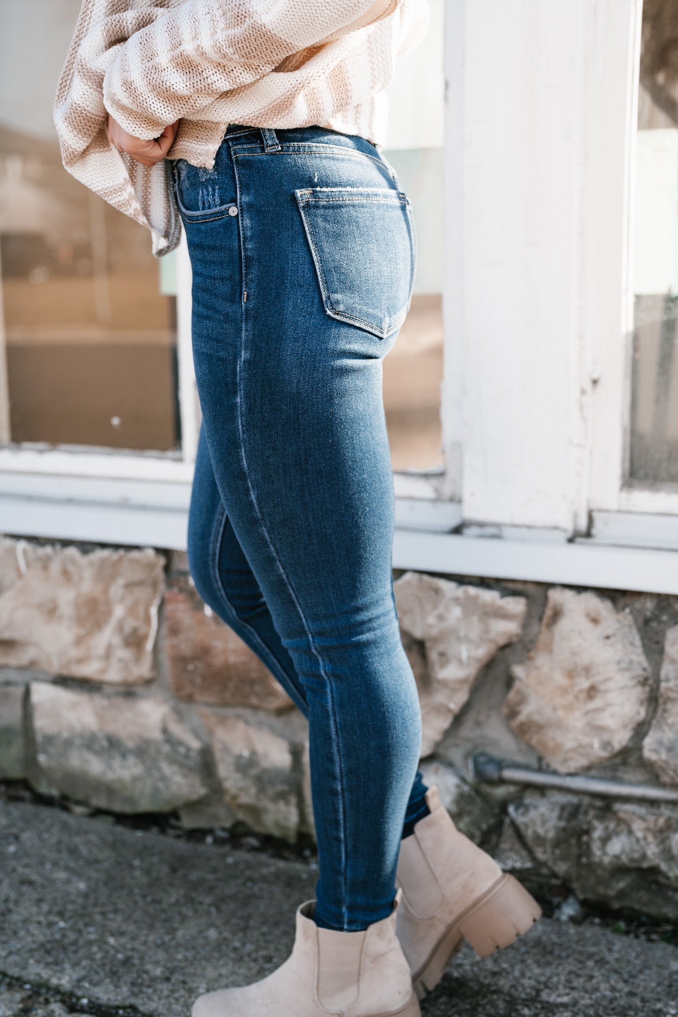 Kancan Sabrina High Rise Skinny Jeans