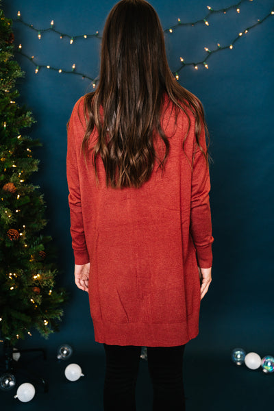 Rust Comfy Sweater