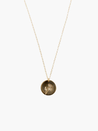 Able Bloom Birth Month Necklace