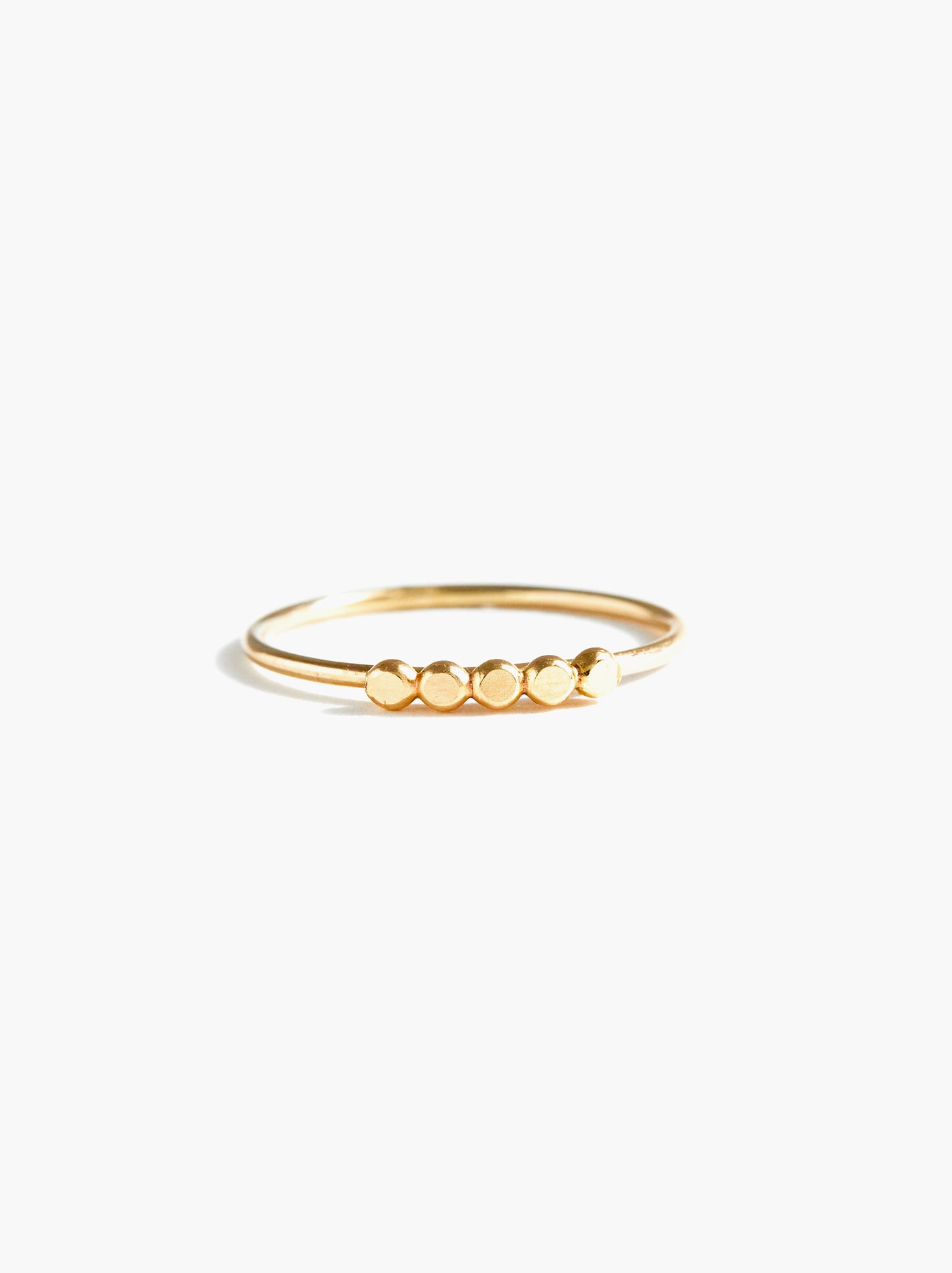 Able Selma Five Dot Stacking Ring