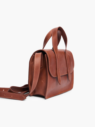 Able: Isabel Heritage Crossbody: Whiskey